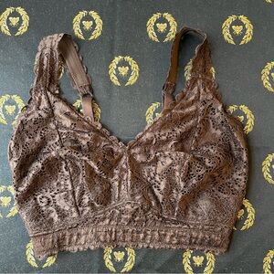Parfait brown lace wireless bra 30J US/ 30GG UK